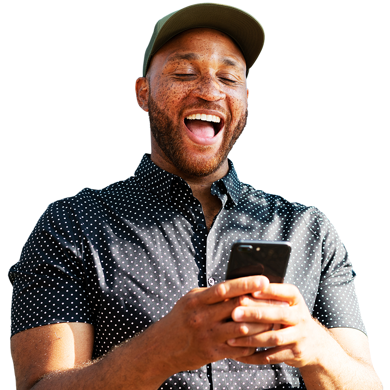 business professional using mobile phone