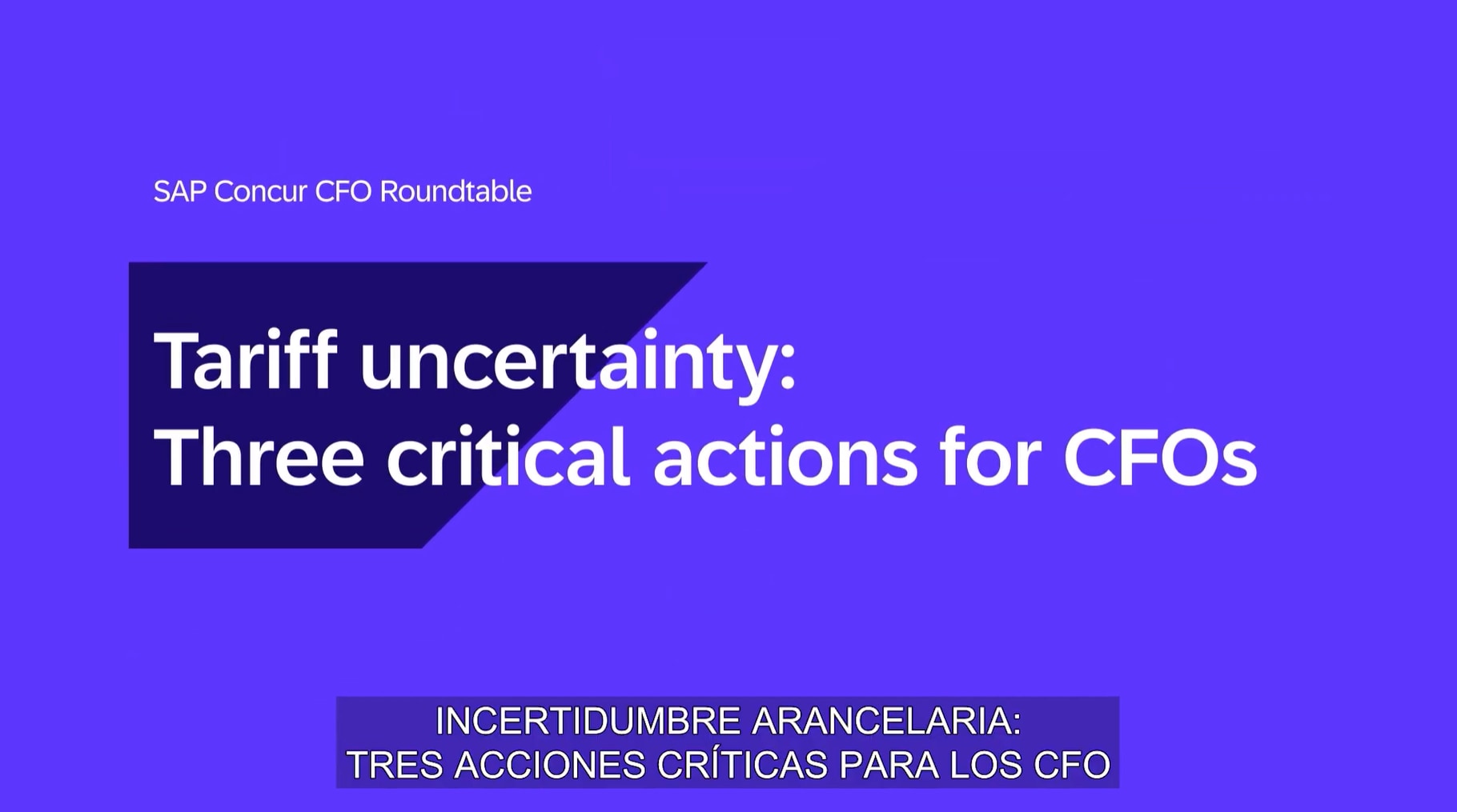 <span>Incertidumbre arancelaria: 3 acciones fundamentales para los directores financieros</span>
