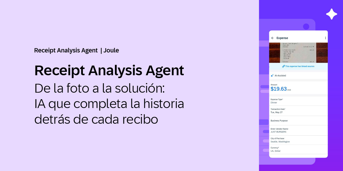 portada receipt analisys agent joule