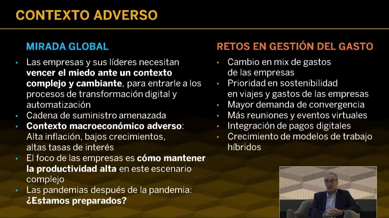 <span>Transformación Digital: Innovación en la gestión del gasto para un mundo complejo - Panel</span>
