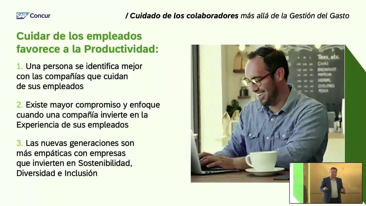 <span>Haga que la Gestión del Gasto trabaje más para su Negocio con Adriana y Erick</span>
