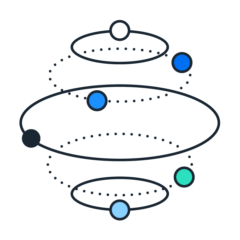 graphic of circles integrated