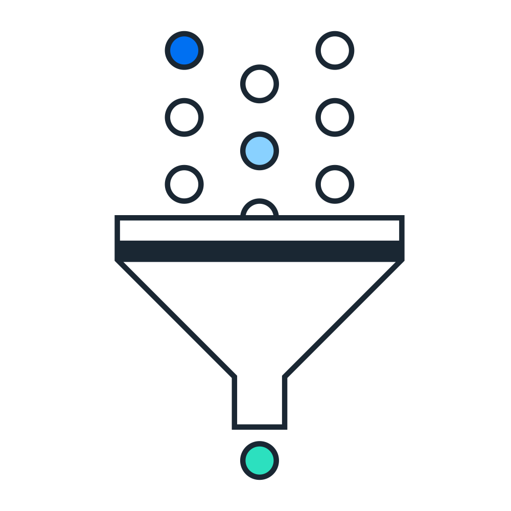 Funnel pictogram