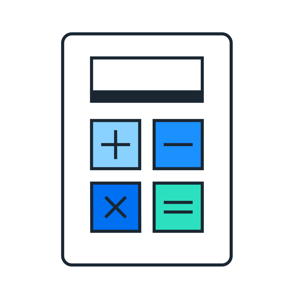 Calculation pictogram