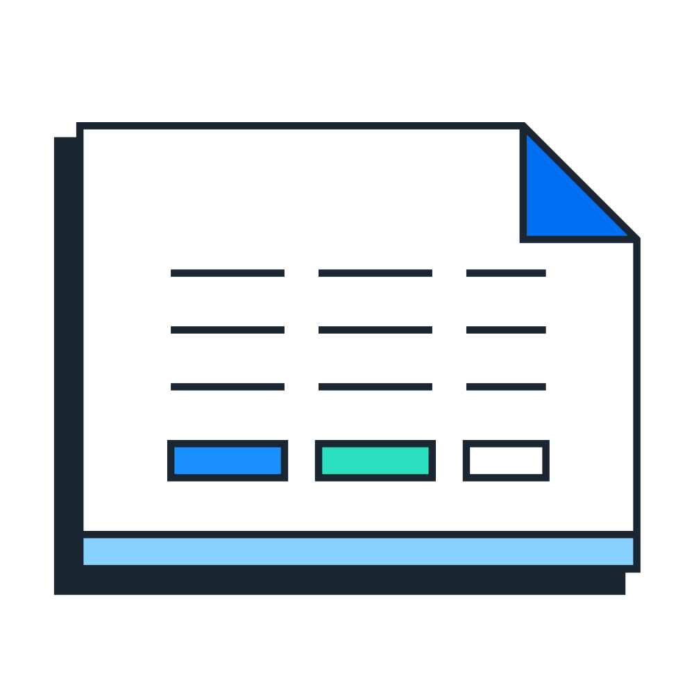Report pictogram