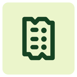 Receipt pictogram